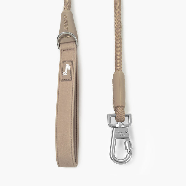 Rope Dog Leash - Brown