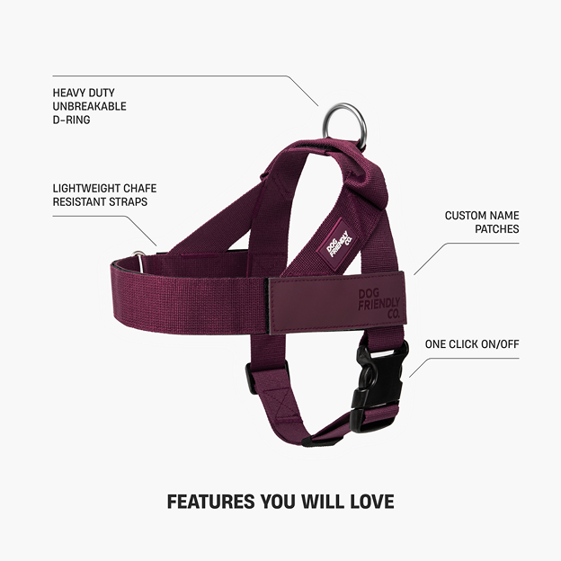 Dog Lovers Pack - Burgundy