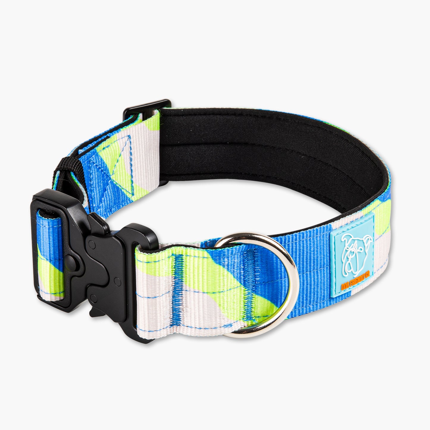 Tactical Dog Collar - Walk#001 Blue