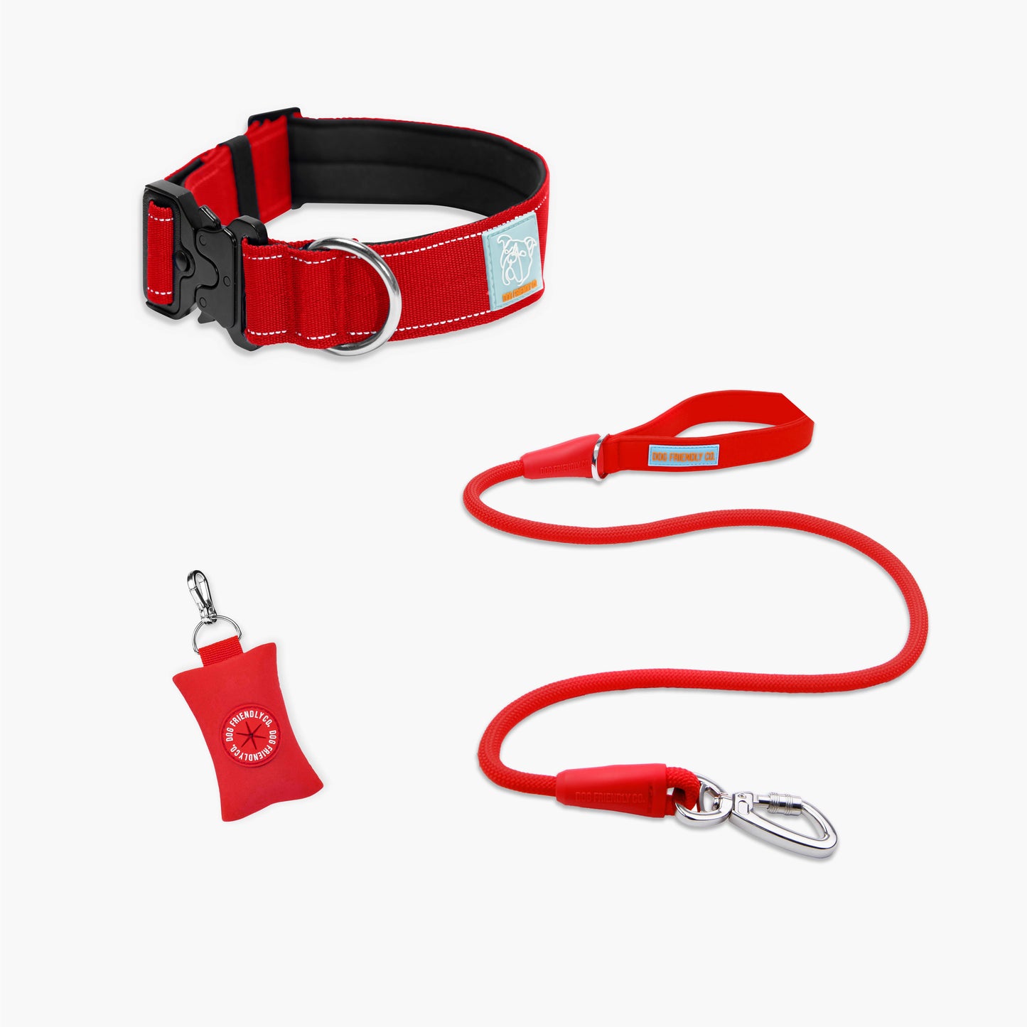 Collar Walk Set - Red