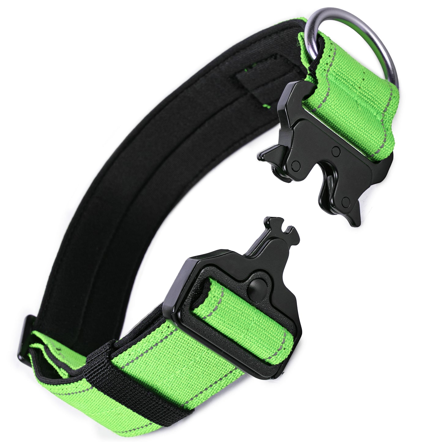 Tactical Dog Collar - Neon Green