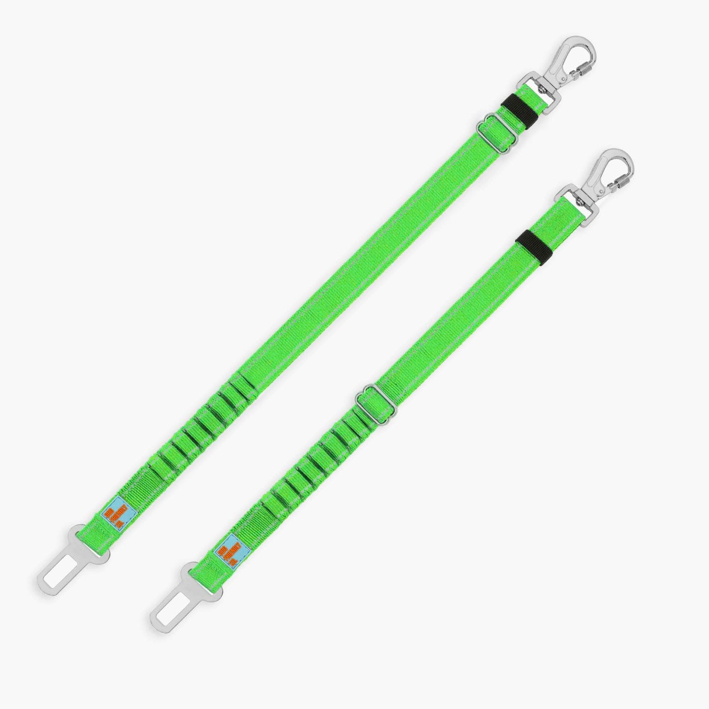 Dog Seat Belt - Neon Green